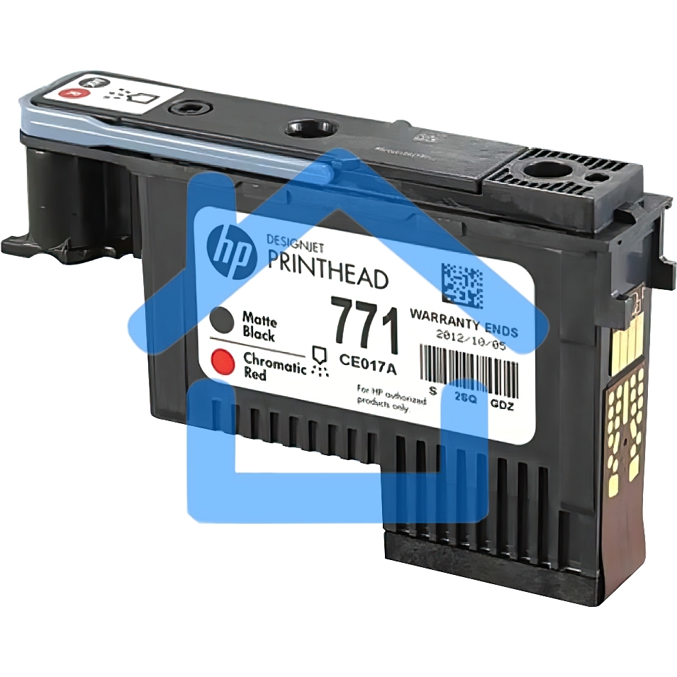 Картридж струйный HP CE017A черный матовый/хроматический красный печатающая головка для HP DJ Z6200