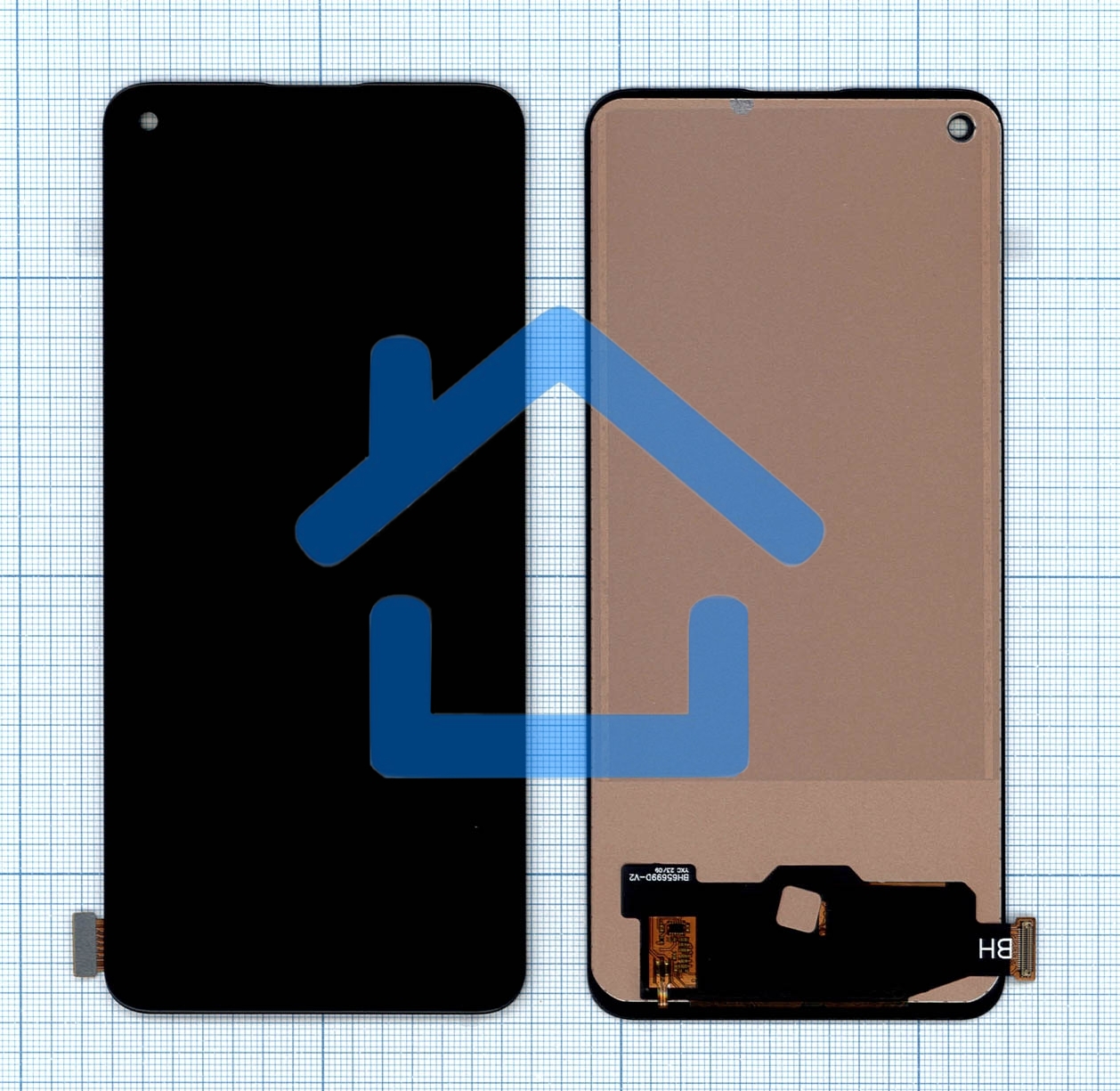 Дисплей для Realme 8, Realme 8 Pro (TFT) черный