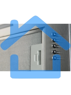 Встраиваемая вытяжка MONSHER ANGERS 60 Acier, ширина 60 см, отвод/рециркуляция, 500 м3/час, механическое кнопочное управление, 3 скорости, светодиодное освещение 1х5 Вт, металлические жироулавливающие фильтры, угольный фильтр KFY (опция), уровень шума 45 