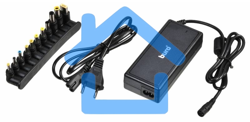 Блок питания Buro BUM-1287M90 автоматический 90W 12V-20V 11-connectors от бытовой электросети