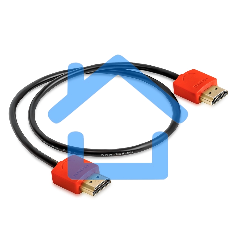 Кабель Greenconnect SLIM 1.0m HDMI 2.0, красные коннекторы Slim, OD3.8мм, HDR 4:2:2, Ultra HD, 4K 60 fps 60Hz, 3D, AUDIO, 18.0 Гбит/с, 32/32 AWG, GCR-51213 Greenconnect Кабель SLIM 1.0m HDMI 2.0, красные коннекторы Slim, OD3.8мм, HDR 4:2:2, Ultra HD, 4K 6