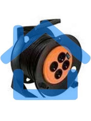 Удлинитель на катушке 4х50м с заземл. 10А IP20 2.2кВт Союз 481S-3409