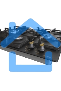 Газовая варочная панель Gorenje GW6D42CLB черный