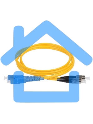 Патч-корд оптический (SM), 9/125 (OS2), SC/UPC-FC/UPC, (Duplex), 3 мм, LSZH, 10 м