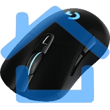 Мышь беспроводная Logitech Gaming Mouse G703 черный, 25600 dpi, радиоканал, USB, кнопки - 6