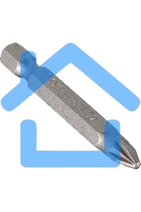 Набор бит PZ2 50 мм (10шт)