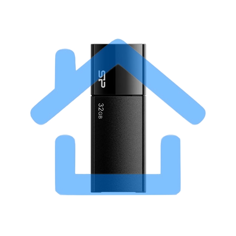 Флешка USB Silicon Power 32 Gb Blaze B05 SP032 Gb,UF3B05V1K USB 3.0 черный