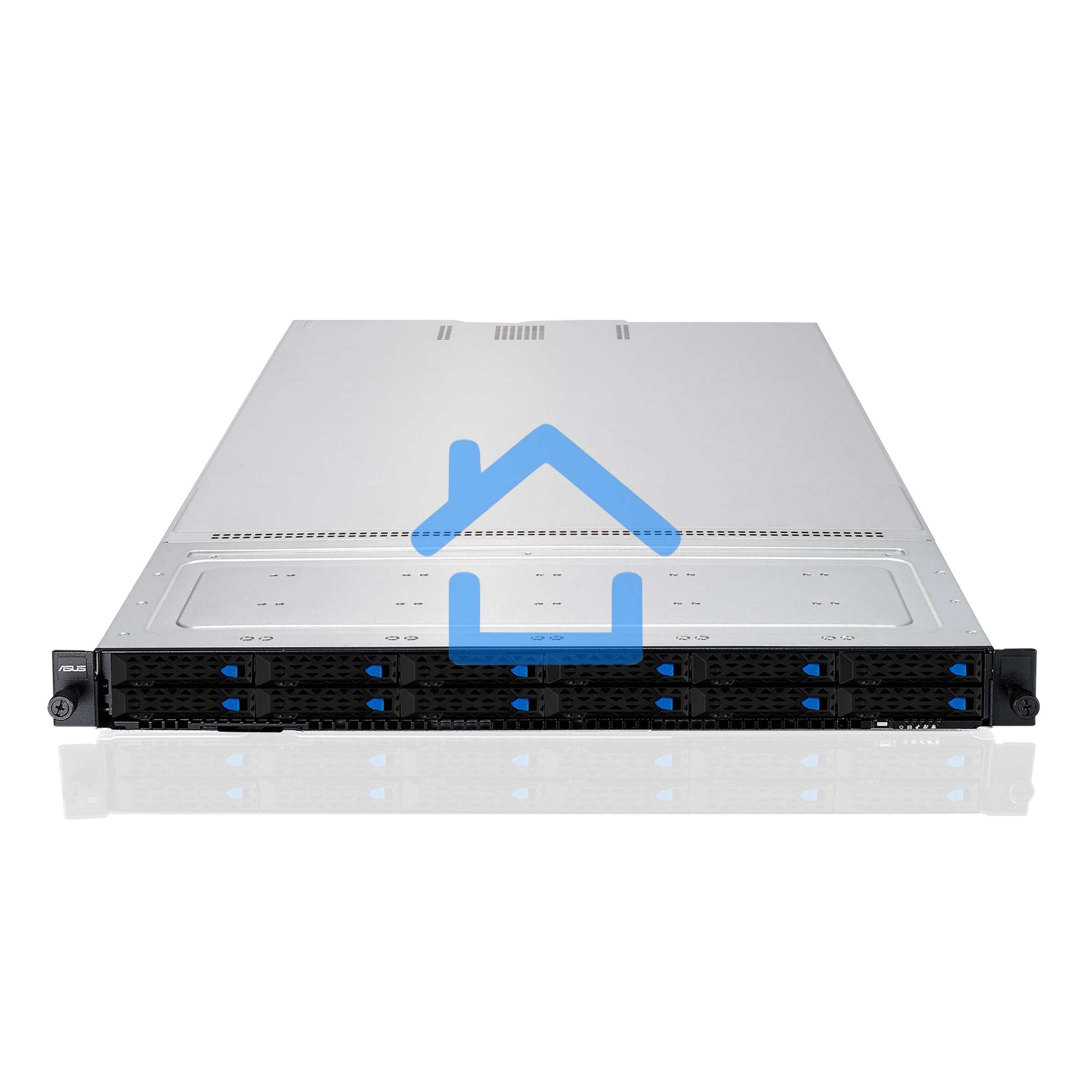 Серверная платформа ASUS RS720-E11-RS12U, 2U, 2 x LGA4677, 32 DIMM DDR5, 12=8 x NVMe/SAS*/SATA + 4 NVMe/SATA hs, 2 x M.2 slot, 2 x 10Gbe (X710) RJ45 port,Up to 8 slots PCIe 5.0, 1 x OCP 3.0, 1+1 1600W