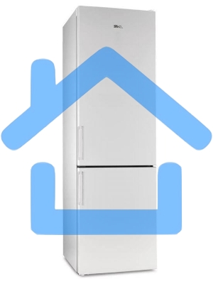 Холодильник Stinol STN 200 белый двухкамерный 249/75л морозилка снизу, No Frost