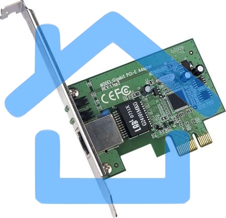 Сетевая карта TP-Link TG-3468 SOHO 32bit Gigabit PCIe, Realtek RTL8168B chipset