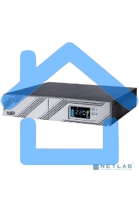 Источник бесперебойного питания Powercom Smart King RT SRT-3000A LCD 2700Вт 3000ВА черный