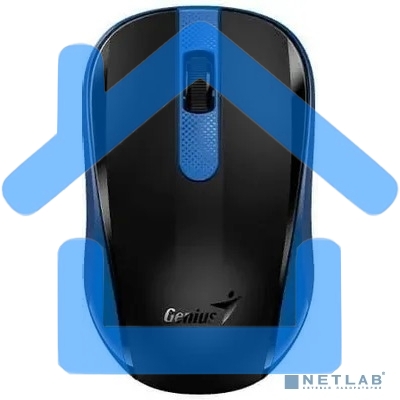 Мышь беспроводная Genius NX-8008S синий, 1200 dpi, радиоканал, USB, кнопки - 3