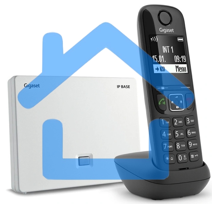 Радиотелефон Gigaset S30852-H3124-R101 AS690A IP BASE