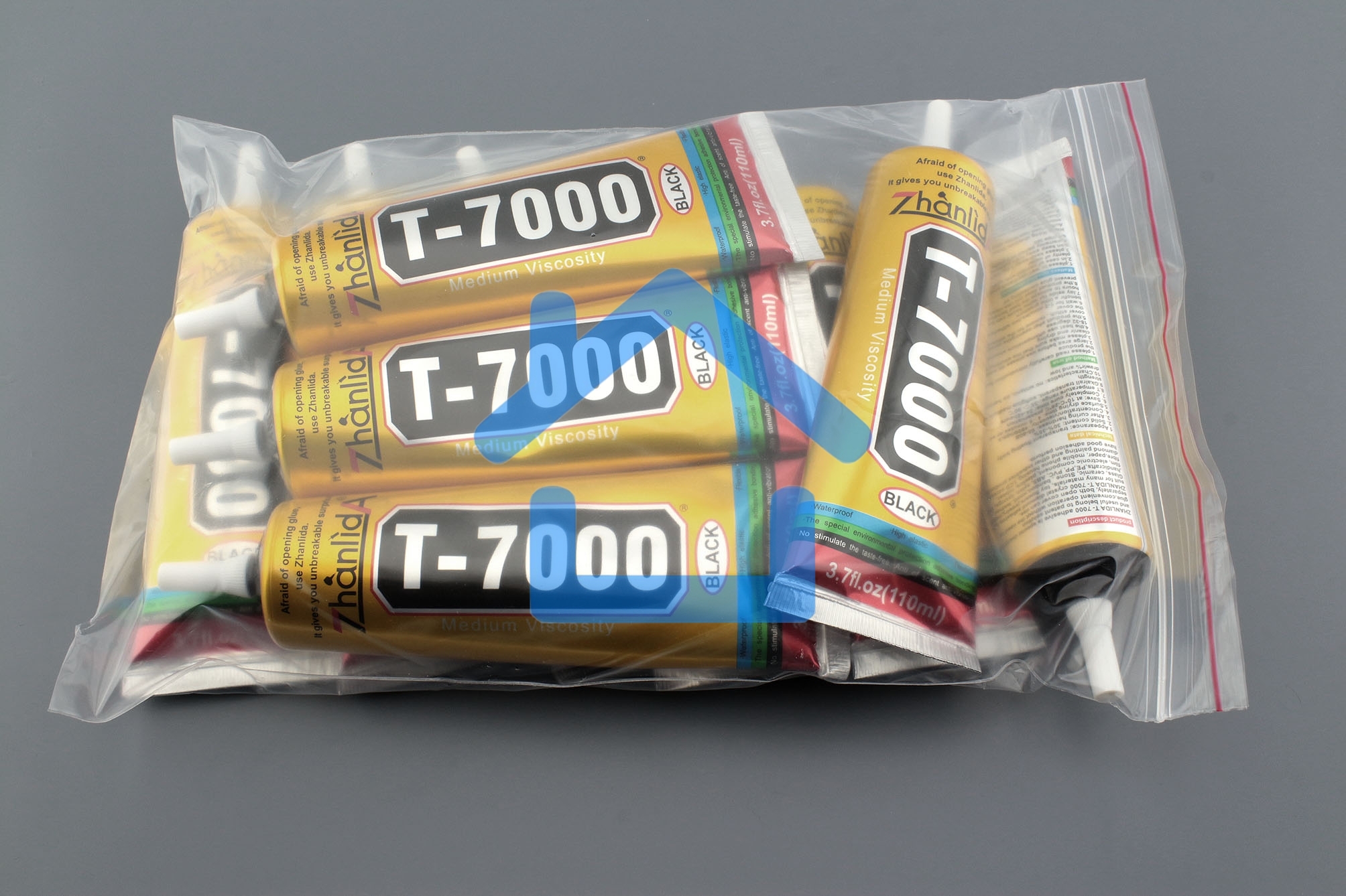 Клей Zhanlida T-7000 черный 110мл 10шт