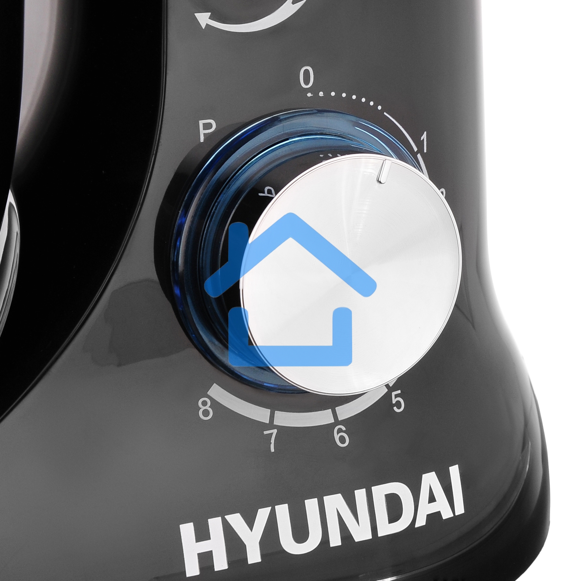 Миксер планетарный Hyundai HYM-S5461 1200Вт черный