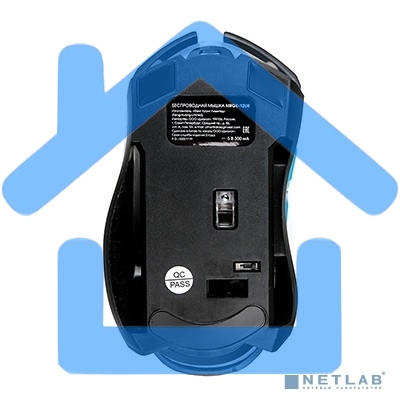 Мышь беспроводная Dialog Gan-Kata MRGK-12UR черный, 1600 dpi, радиоканал, USB, кнопки - 6