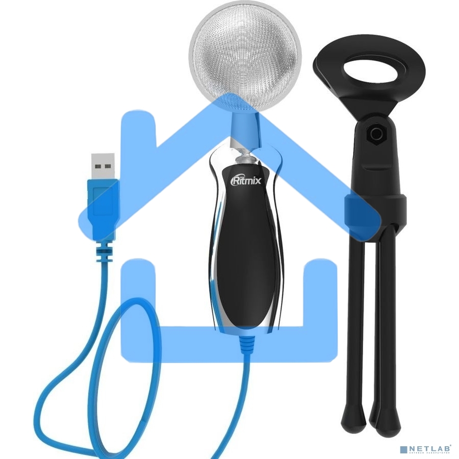 Микрофон RITMIX RDM-127 USB черный