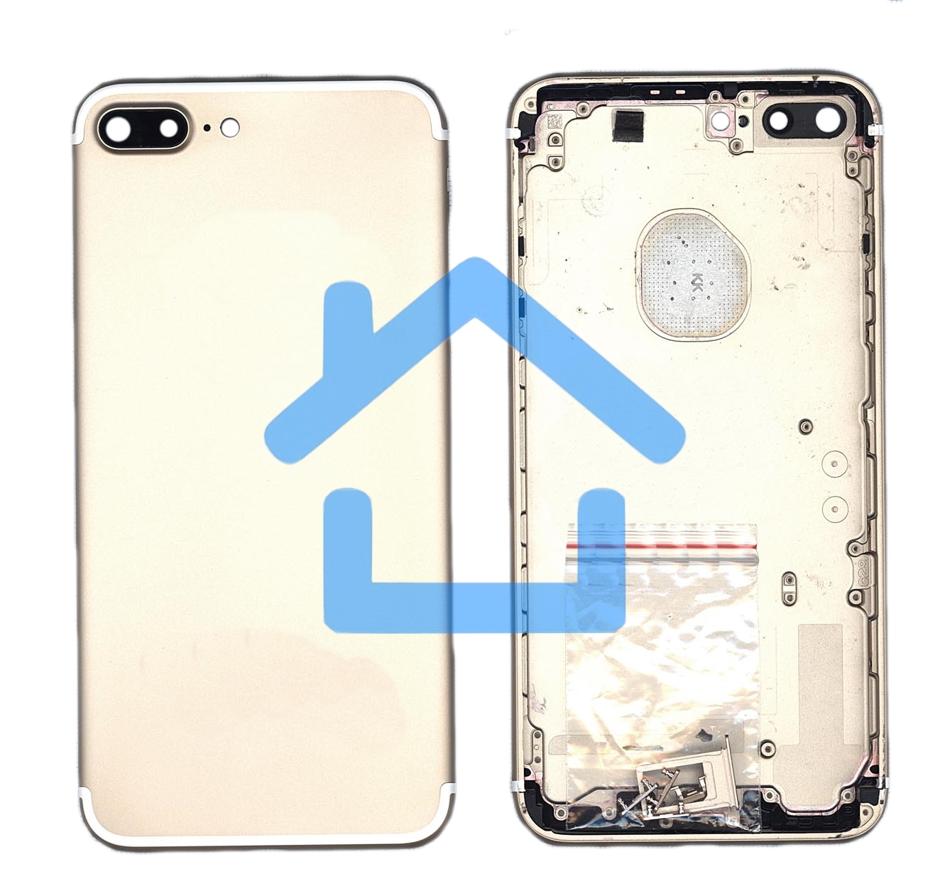Задняя крышка для iPhone 7 Plus (5.5) золотая