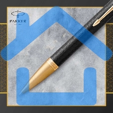 Ручка шариковая Parker IM Premium K323 (CW1931667) Black GT M, синие чернила, подарочная коробка