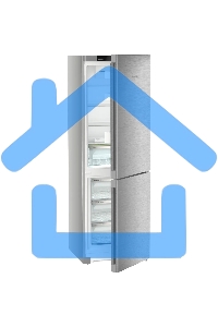 Холодильник Liebherr CNsdc 5203-22 001 серебристый двухкамерный 225/94 л морозилка снизу, No Frost