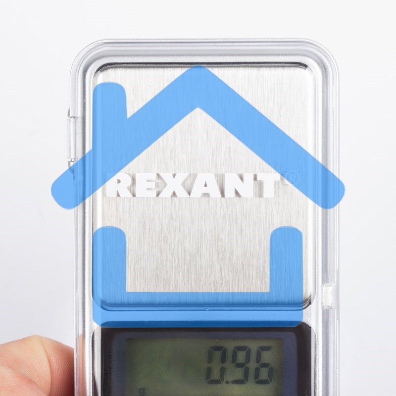 Весы карманные электронные Rexant от 0,01 до 200 грамм