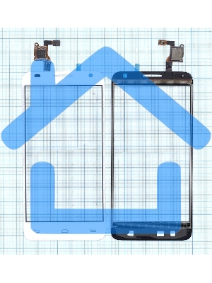 Сенсорное стекло (тачскрин) для Alcatel Idol 2 mini S 6036Y белое