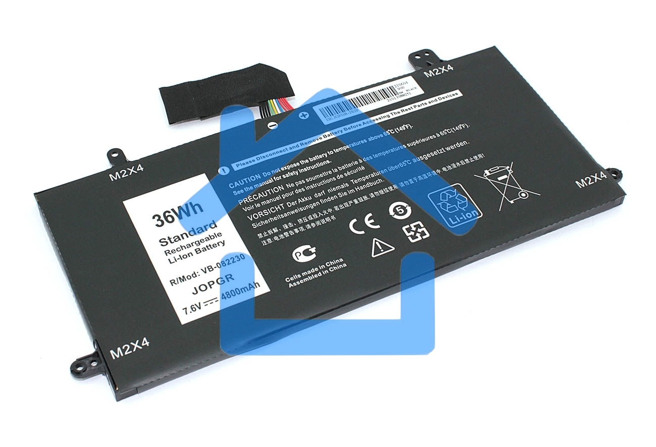 Аккумуляторная батарея для ноутбука Dell Latitude 12 5285 7.6V 4800mAh OEM