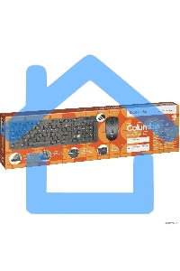 Беспроводная клавиатура/мышь Defender COLUMBIA C-775 RU черный