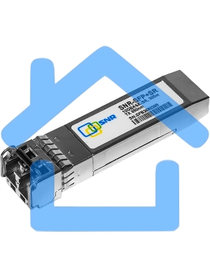 Модуль SNR Оптический модуль SFP+ 10GbASE-SR/SW, MMF, LC duplex, 850нм, up to 300м (5dB), DDMI