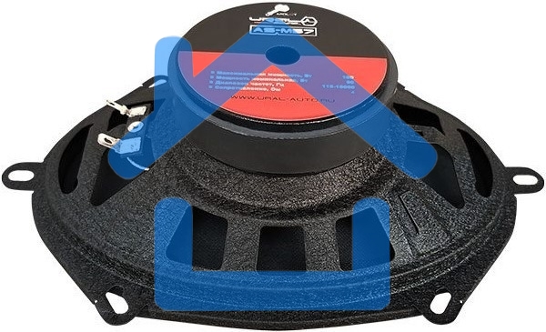 Колонки автомобильные Ural Молот АС-М57 (без решетки) 180Вт 94дБ 4Ом 13x18см (5x7дюйм) (ком.:2кол.) широкополосные однополосные