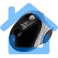 Пылесос Samsung VCC5241S3K/XEV черный/серый, 410/1800 Вт, уборка сухая, пылесборник мешок 2.4 л