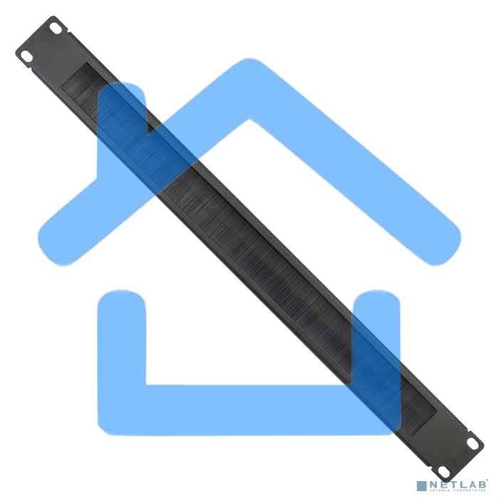 Кабельный органайзер c щеточным вводом ExeGate BP19-1UM (19