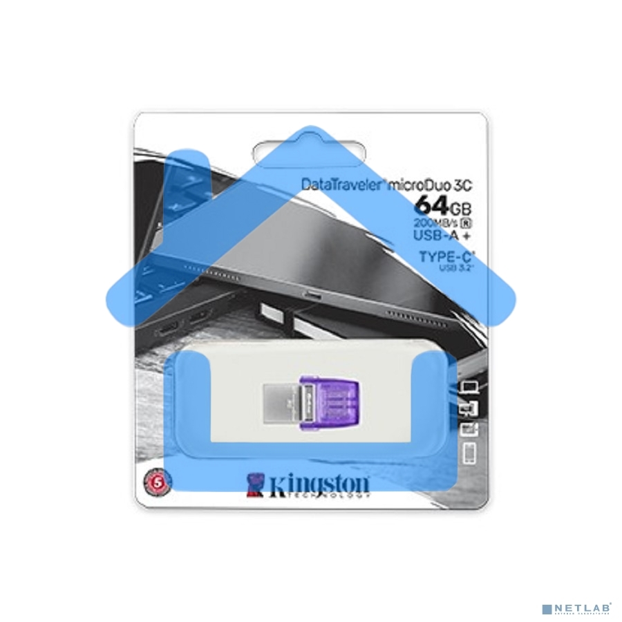 Флешка USB R/W Kingston USB3.2 256Gb DTDUO3CG3/256Gb