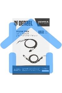 Горелка сварочная MIG MB24AK 3 метра Denzel
