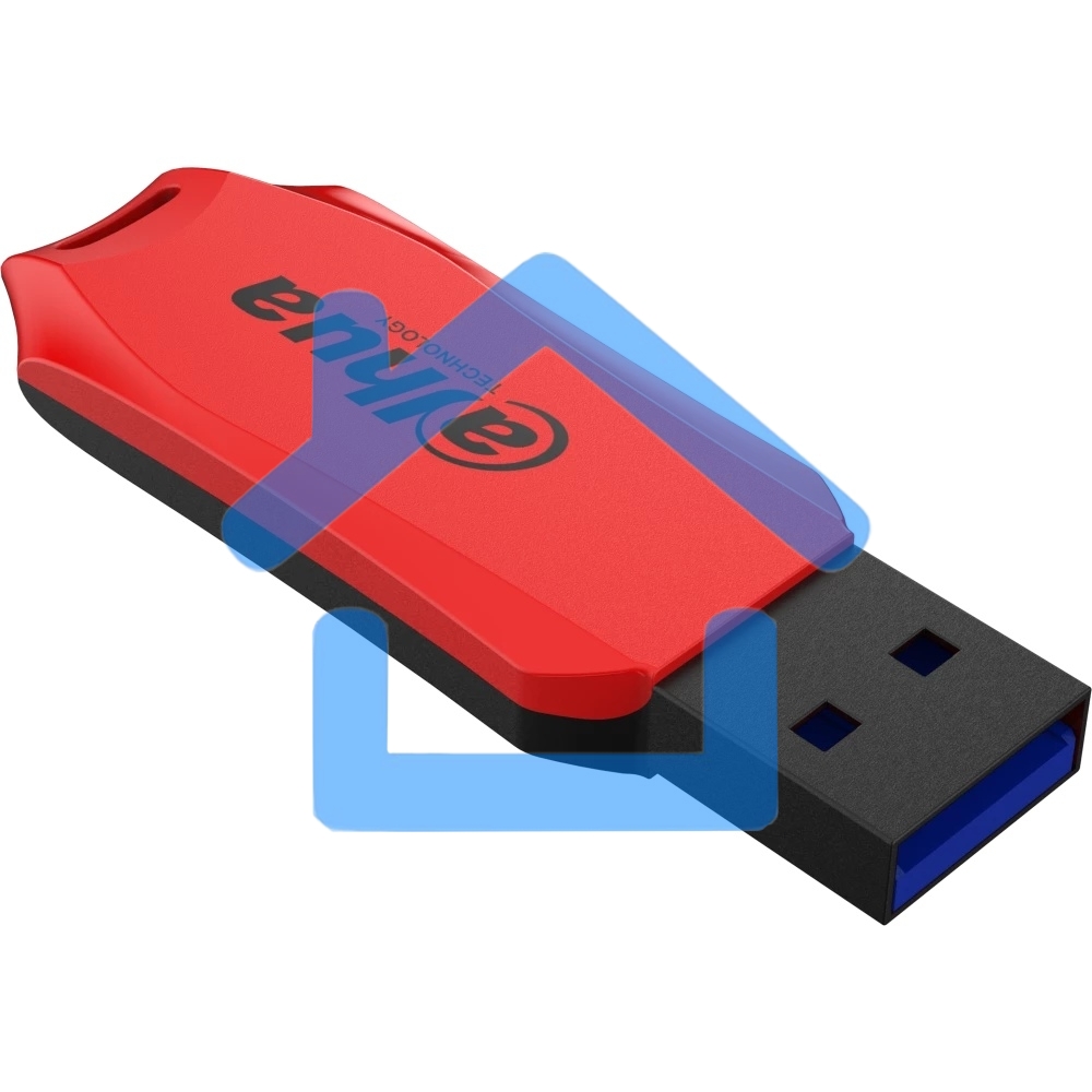 Флешка USB R/W Dahua U176 128Gb <DHI-USB-U176-31-128G>, USB3.1, пластиковая