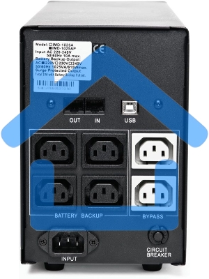 Источник бесперебойного питания Powercom Imperial IMD-2000AP 1200Вт 2000ВА черный