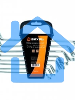 Набор накидных ключей 8 шт. 6 - 22