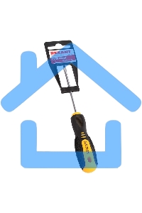 Отвертка шлицевая SL 3х75 мм, двухкомпонентная рукоятка Rexant