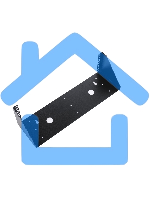 Кронштейн ЦМО КНО-В-4U-9005 телекоммуникационный настенный вертикальный 4U черный