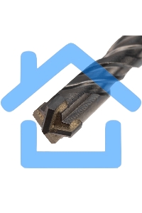 Бур по бетону Rexant 12х160 мм крестовая пластина SDS PLUS