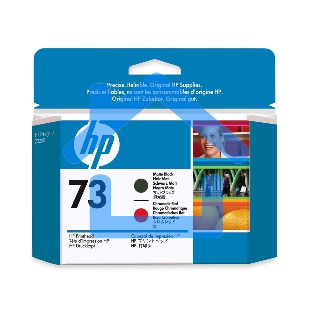 Картридж струйный HP 73 CD949A черный матовый/хроматический красный печатающая головка для HP DJ Z3200
