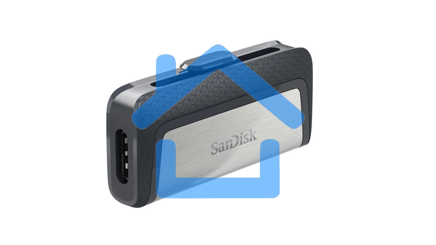 Флешка USB R/W 128Gb SanDisk Ultra Dual Drive, USB 3.0 - USB Type-C