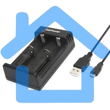 З/У для аккумуляторов GoPower LiCharger 4 Ni-MH/Ni-Cd/Li-ion/IMR 2 слота (1/100)