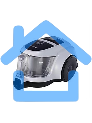 Пылесос Samsung SC4520 белый, 350/1600 Вт, уборка сухая, пылесборник контейнер 1.3 л