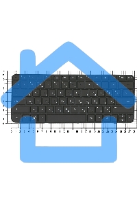 Клавиатура для ноутбука HP Pavilion DM1-3000 DM1-4000 черная