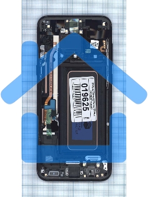 Дисплей для Samsung Galaxy S8 Plus SM-G955F черный с черной рамкой