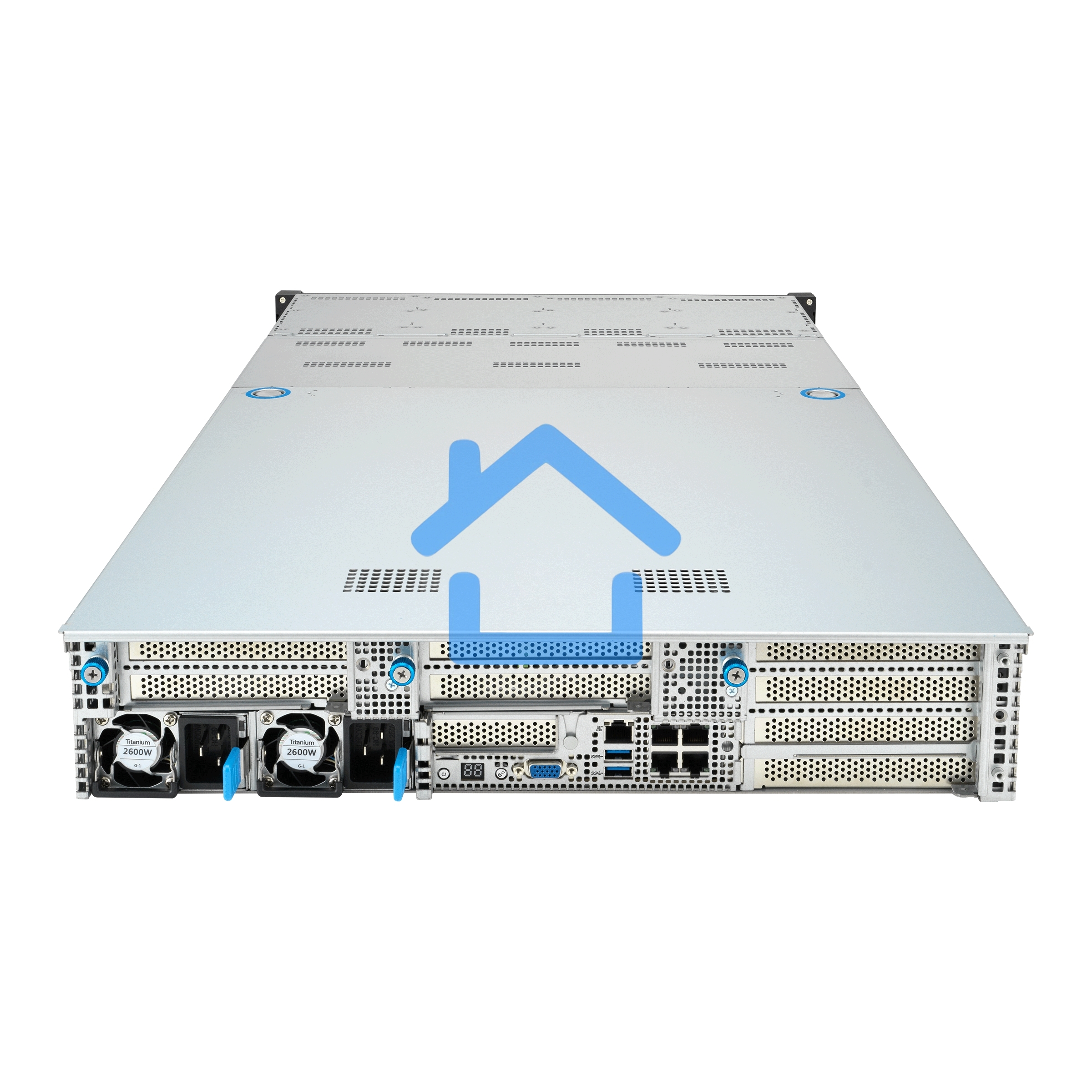 Серверная платформа ASUS RS720-E11-RS12U, 2U, 2 x LGA4677, 32 DIMM DDR5, 12=8 x NVMe/SAS*/SATA + 4 NVMe/SATA hs, 2 x M.2 slot, 2 x 10Gbe (X710) RJ45 port,Up to 8 slots PCIe 5.0, 1 x OCP 3.0, 1+1 1600W