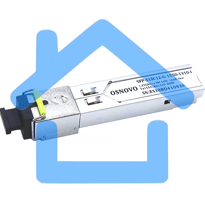 Модуль Osnovo SFP-S1SC12-G-1550-1310-I