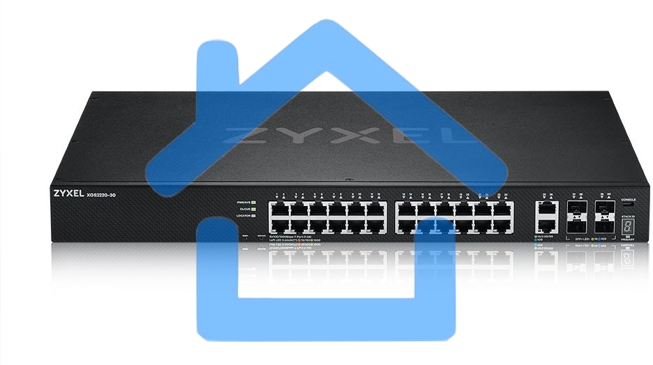 Коммутатор Zyxel XGS2220-30 L3 Access switch, rack 19