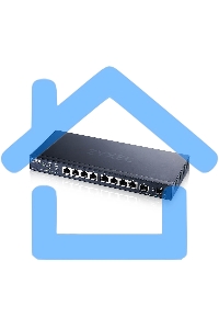 Мультигигабитный Smart L3 Lite коммутатор Zyxel NebulaFlex XMG1915-10E, 8xRJ-45: 1/2.5G, 2xSFP+, бесшумный (без вентилятора)